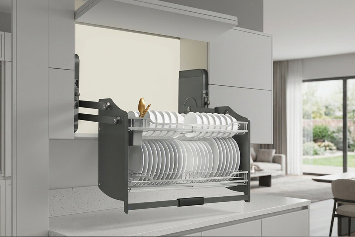 Pull down lifting system dish rack 800MM