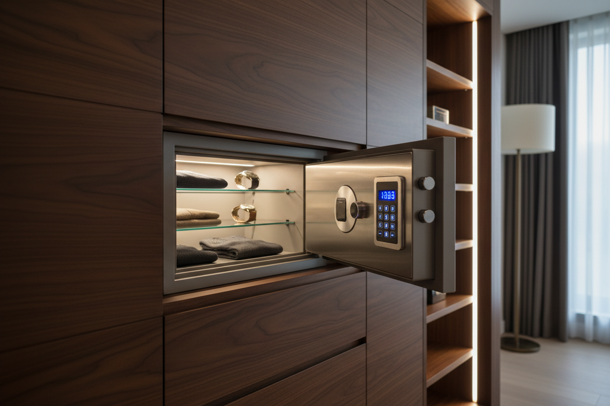 Built-in Safe Box
