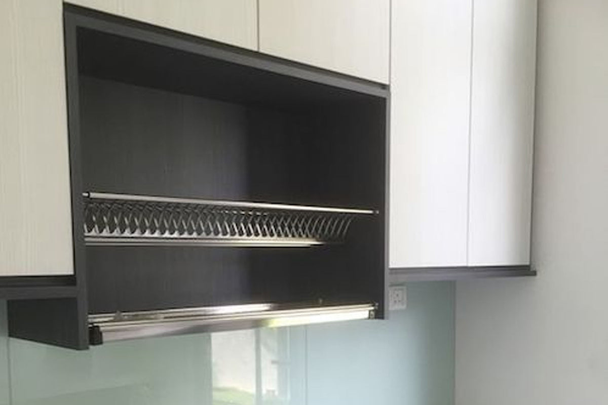 Open Concept Dish Rack